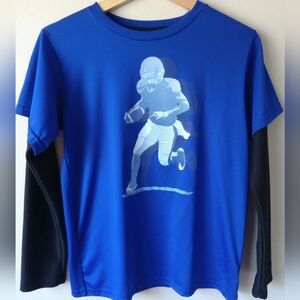 bcg Boys Long Sleeve Graphic T-Shirt Size XL